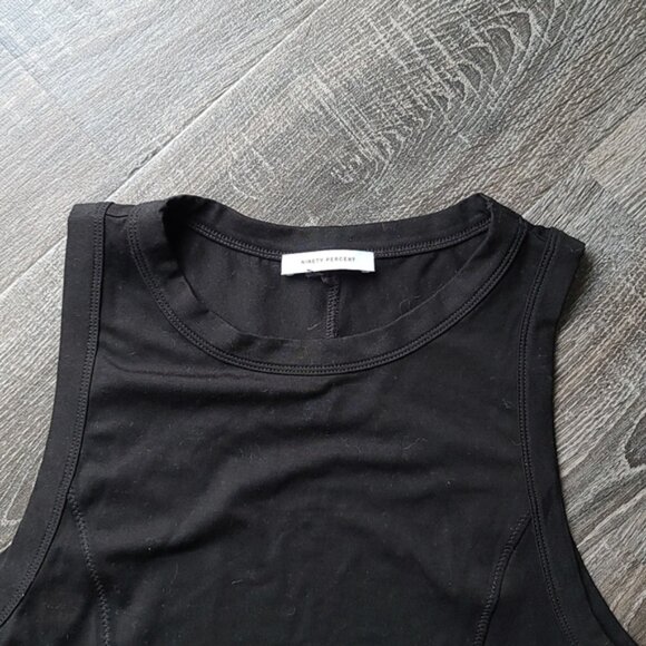 Ninety Percent open back Sleeveless Bodysuit - Picture 4 of 5